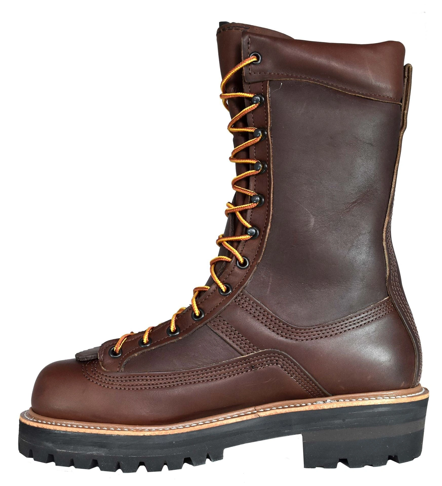 Poder y Estilo: Botas de Cuero "Powerline" 10" - ¡El Toque Perfecto para Ti!